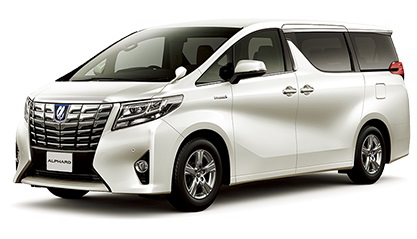 Toyota Alphard private chauffeur vehicle