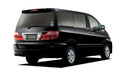 hire alphard rear